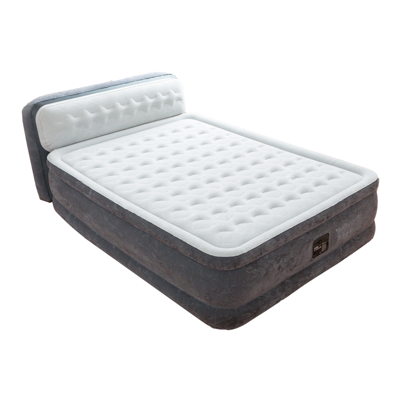 INTEX 64448內(nèi)置電泵充氣床墊雙人加厚加高靠背折疊床家用午休墊含2枕