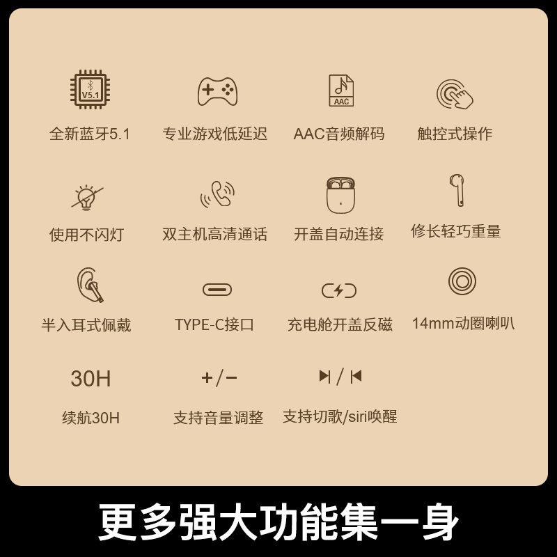 iKF Find Pro第三代真无线蓝牙耳机电竞游戏无延迟耳机通用苹果华为小米oppo一加魅族 百搭白银色-进阶版-游戏电竞模式+入耳检测