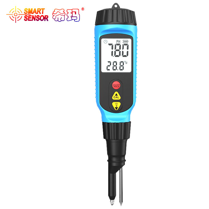 希玛ph818m酸碱度测试仪半固体ph测试笔面团食品肉类老面碱性ph值酸碱
