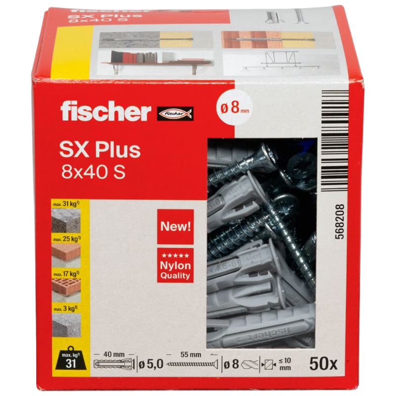 (fischer)¹SXPlusȫ˿ʵǽװ SXPlus8x40װ50568208 172Ԫ
