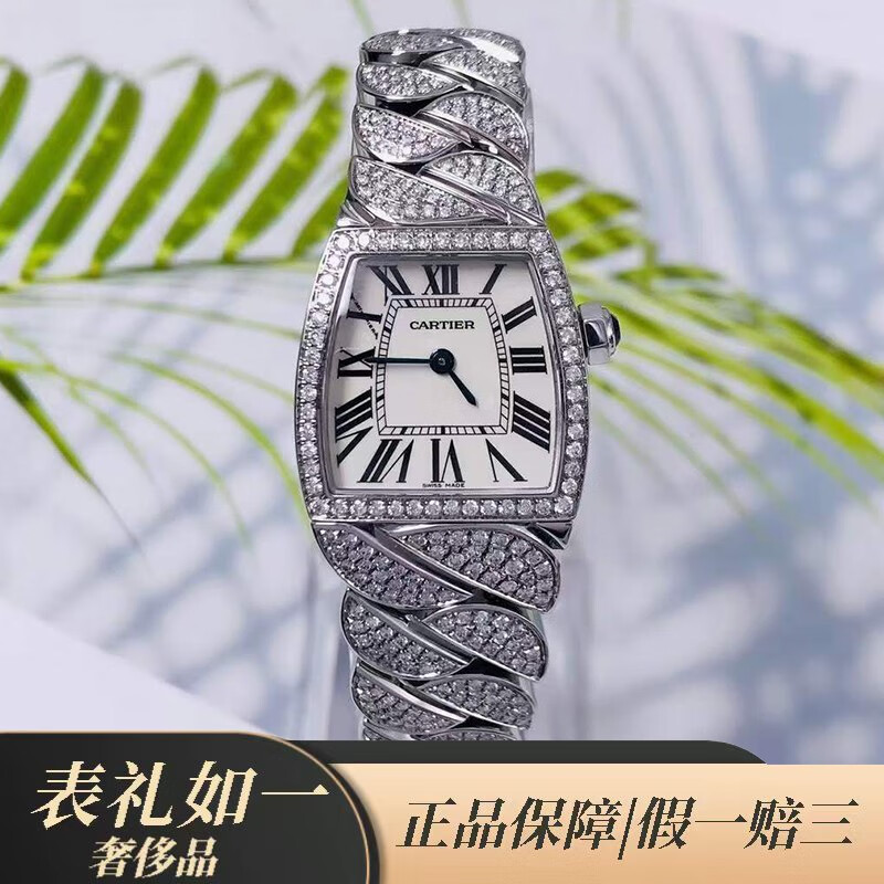 【二手99新】卡地亚(cartier)精钢后镶钻升级黄金鳄鱼系列 时尚休闲