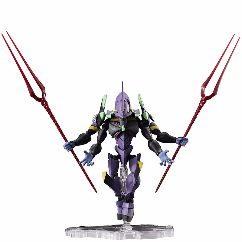 bandai万代 nx 新世纪福音战士eva 手办模型玩具 10cm nx 13号机 拆封