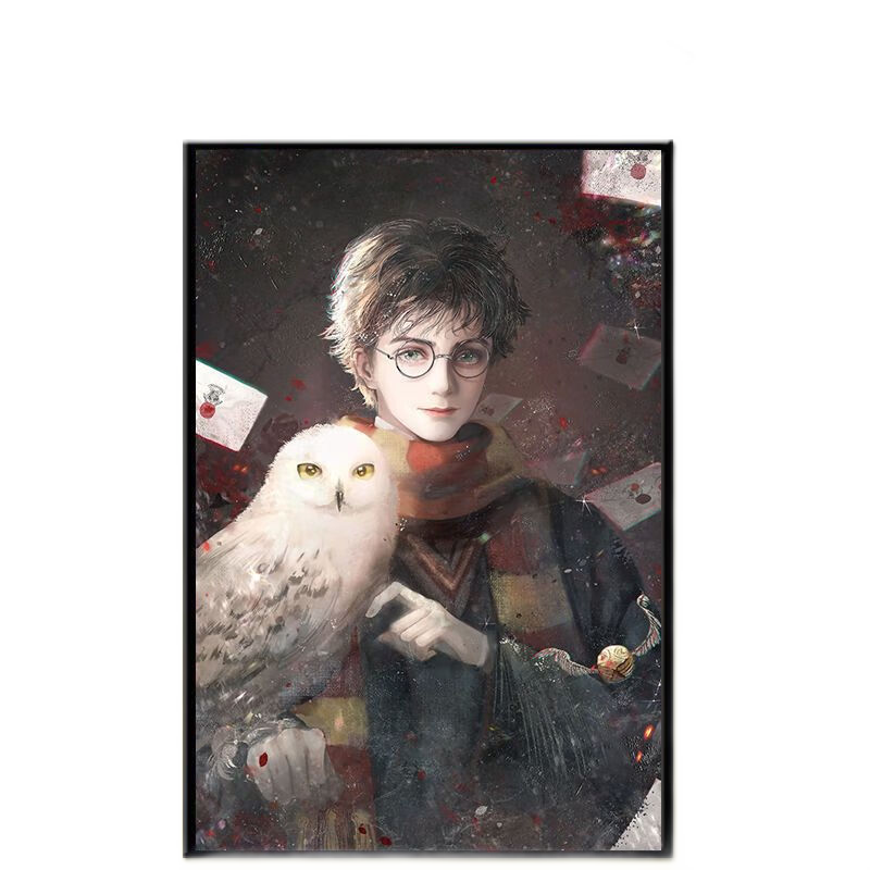桃李世家哈利波特霍格沃茨木质拼图1000片魔法学院成年人儿童益智玩具礼物 德拉科马尔福-L335 1000片木质拼图礼盒装(打散)