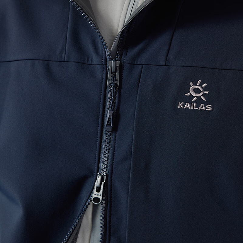 凯乐石（KAILAS）M8软壳衣户外登山耐磨弹力透气轻量防风连帽外套 男款-藏青蓝【M8 IC 弹力透气】 XL