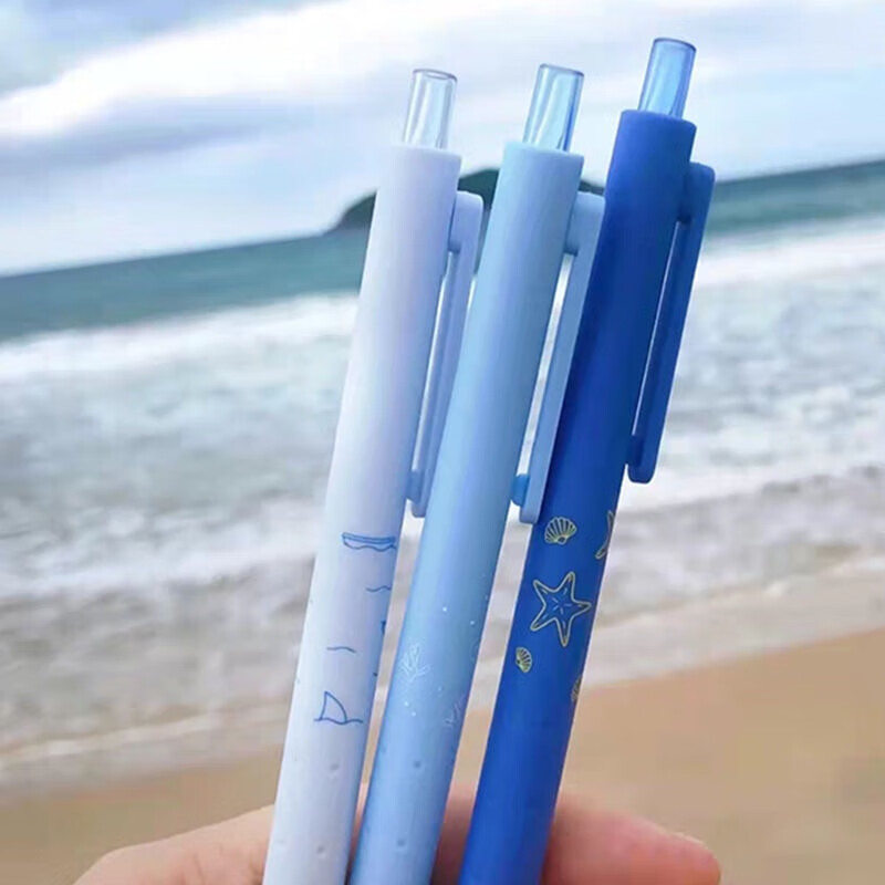 kaco文采按动中性笔高颜值0.