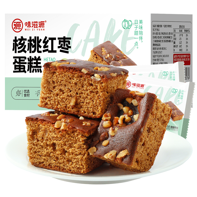 weiziyuan 味滋源 核桃红枣蛋糕 400g