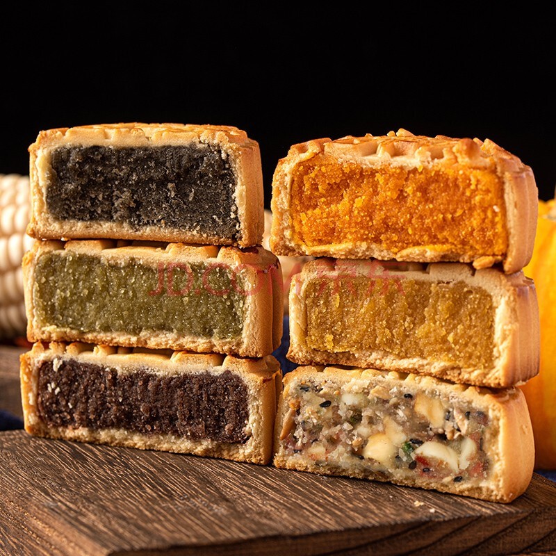 修师傅广式中秋月饼蛋黄豆沙月饼混合口味八月十五送礼佳品 蛋黄味 2