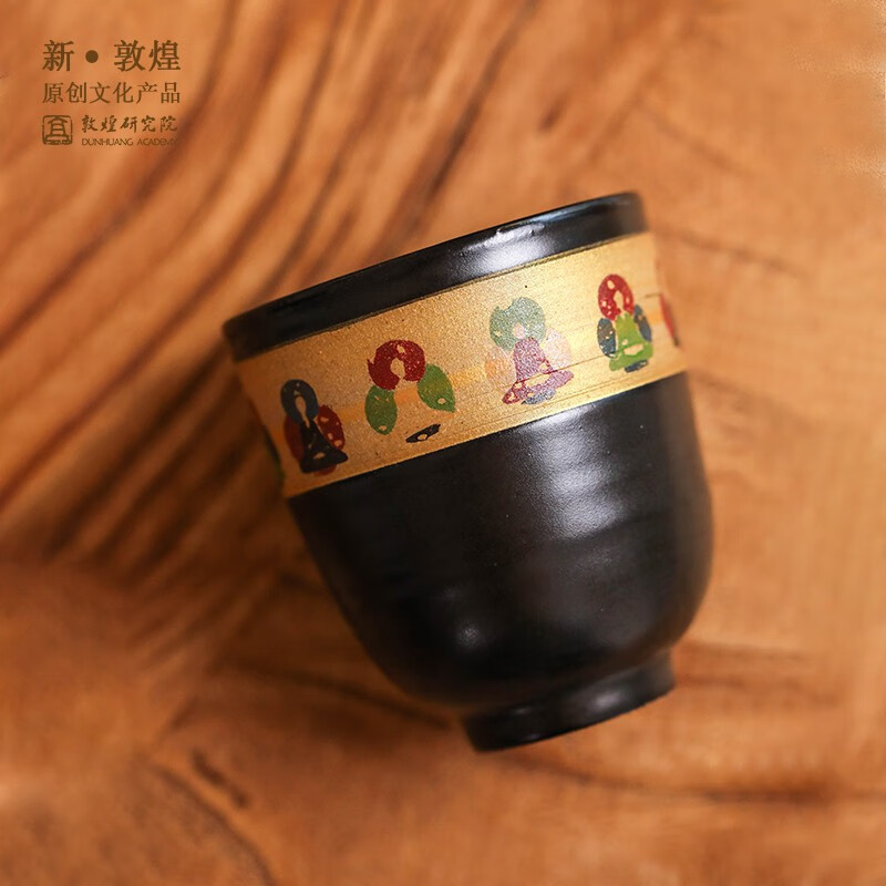 敦煌研究院 敦煌飞天万像主人杯小茶杯 博物馆文创礼品生日礼物送长辈男生 万像主人杯