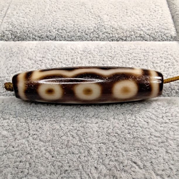 樱优台珠上肯一代超7a玛瑙油润风化至地门五眼天珠