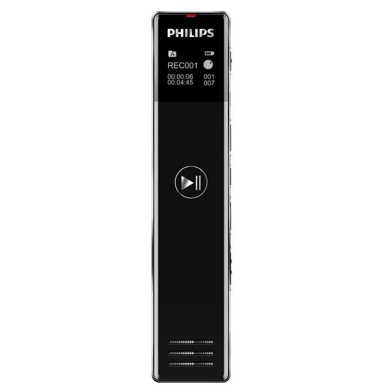 飞利浦(philips)录音笔 vtr5101 8g 录音笔 商务会议 学习记录 校园