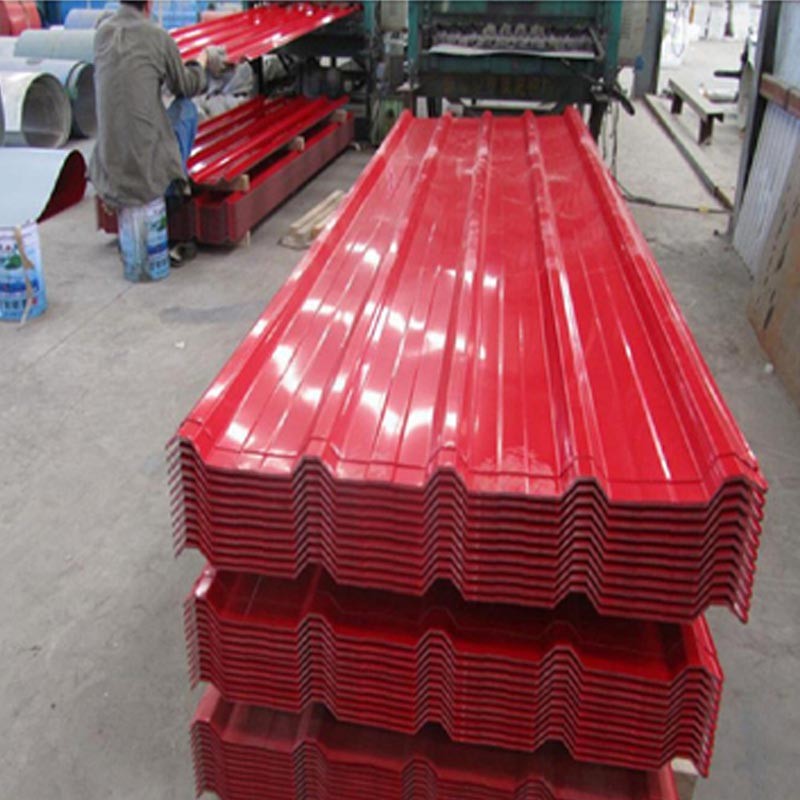 聊亿 红色彩钢板瓦 隔热彩钢板瓦铁皮瓦雨棚板遮阳棚围挡晒屋顶瓦 厚