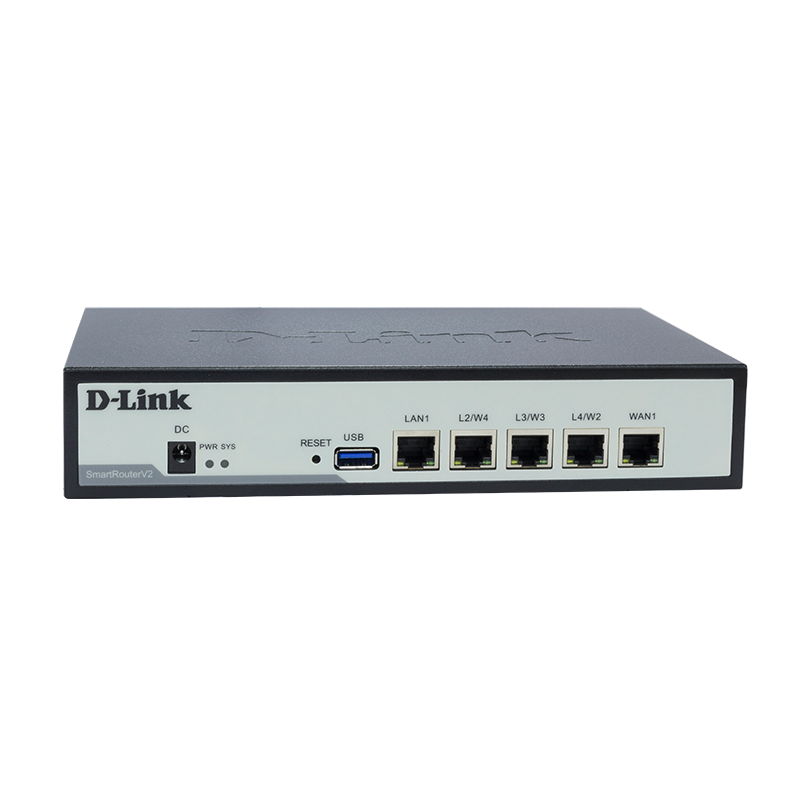 友讯（D-Link） DI-7100GV2 多WAN口千兆企业级上网行为管理智能云AC网关有线路由器 带机200台