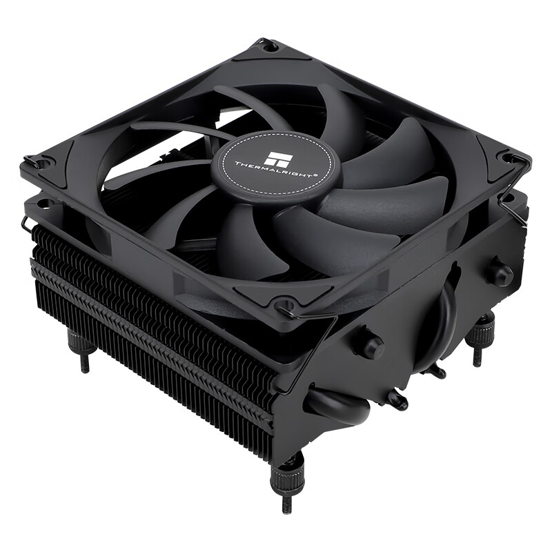 利民（Thermalright ）AXP90-X53 Full 纯铜版 ITX风冷散热器53mm  AXP-90 X53 BLACK