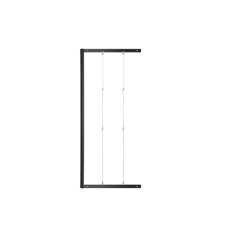 中环力安【1*2米八棱柱组装系列】折叠书画展板美术字画摄影展示架八