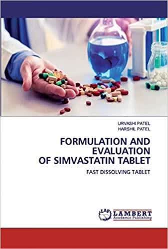 预订Formulation and Evaluation of Simvastatin Tablet