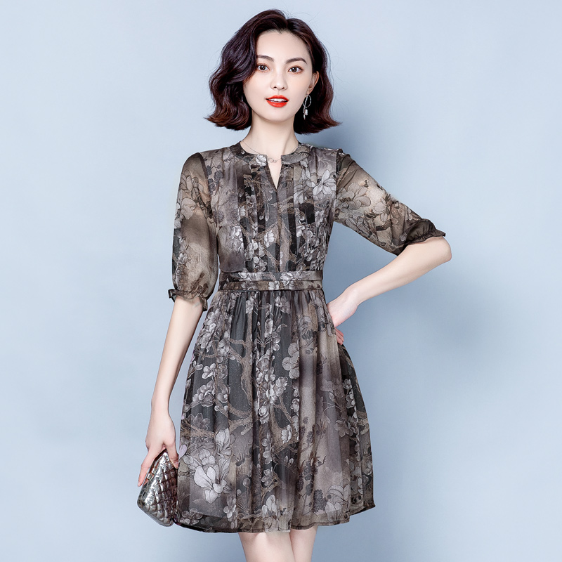 30至40岁品牌女装,30岁至40岁女装外套 【夏季新品】恒源祥品牌女装店 妈妈夏装30岁40矮裙子