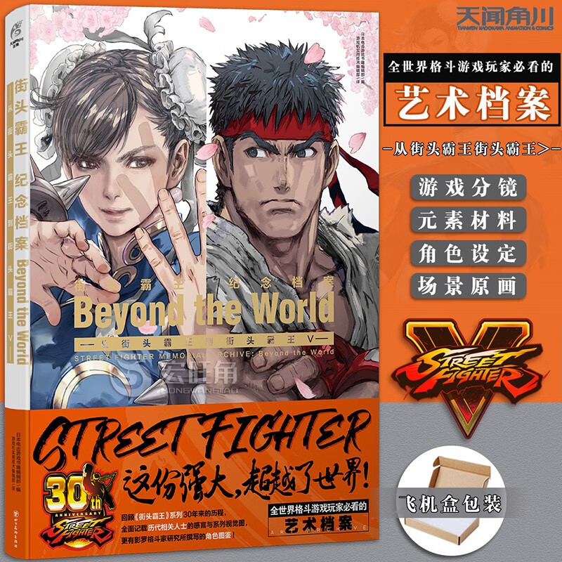 正版 街头霸王 纪念档案:beyond the world-从街头霸王到街头霸王v