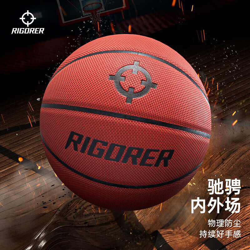 准者准心防尘篮球7号室内外防滑手感耐磨吸湿比赛标准用球PU球 7号球
