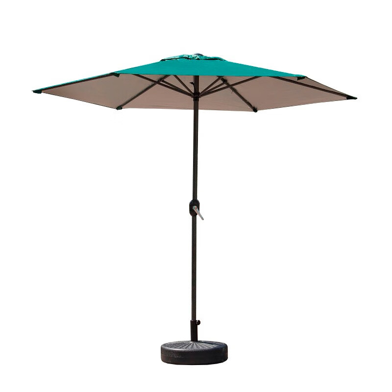 雅德阁家用阳台遮阳伞中柱太阳伞圆形民宿庭院防雨防晒伞2米摄影装饰