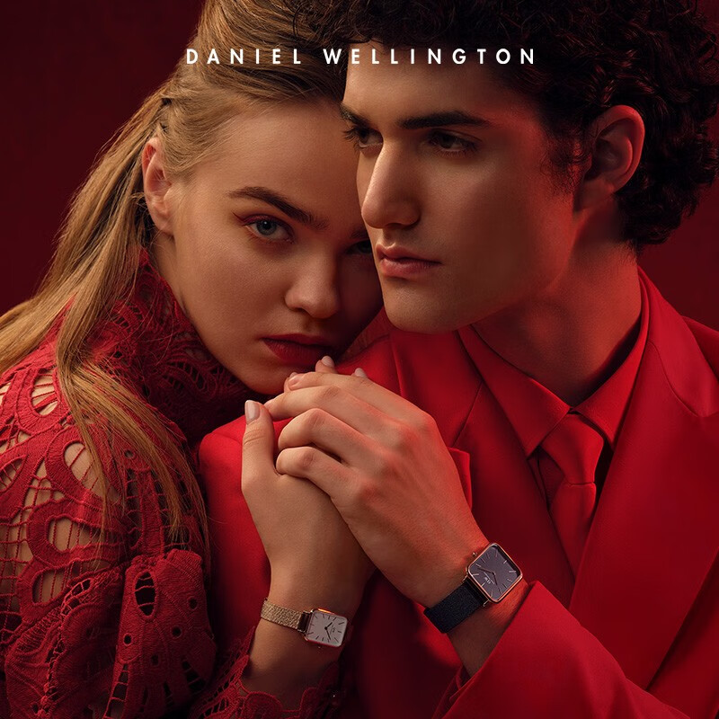 丹尼尔惠灵顿（DanielWellington）[部分爆品5折]DW手表女流金女士手表石英欧美腕表 生日礼物送女友 玫瑰金白盘DW00100465
