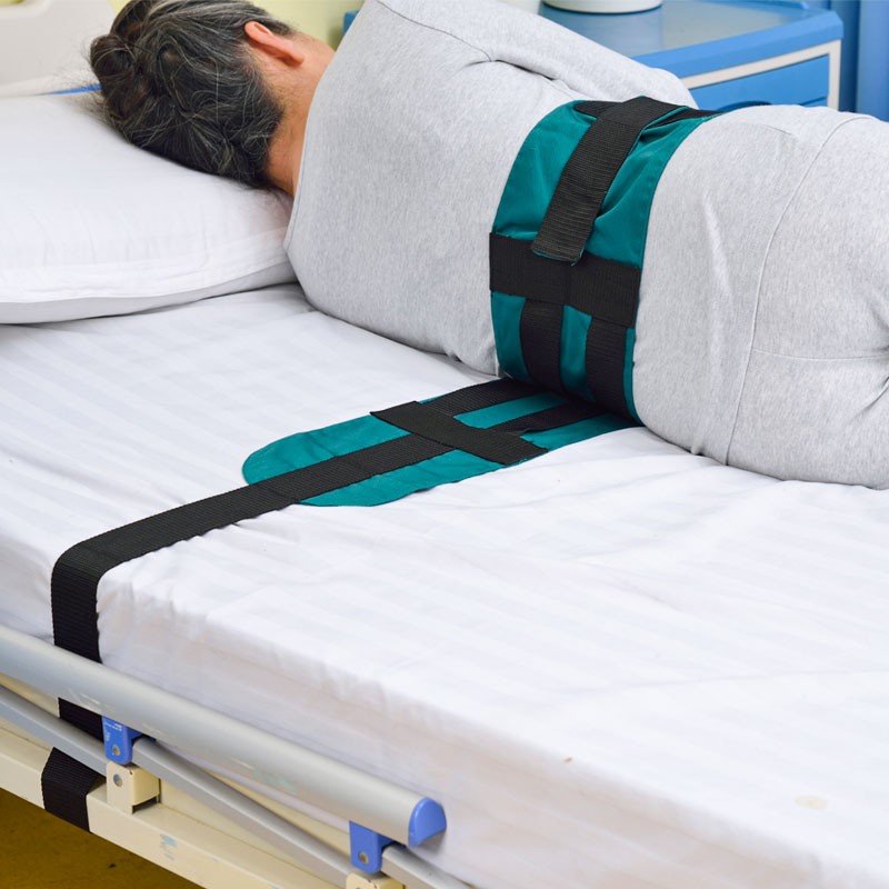 蒙泰防坠床腰部约束带卧床老人护理防离床安全固定带翻身护理用品