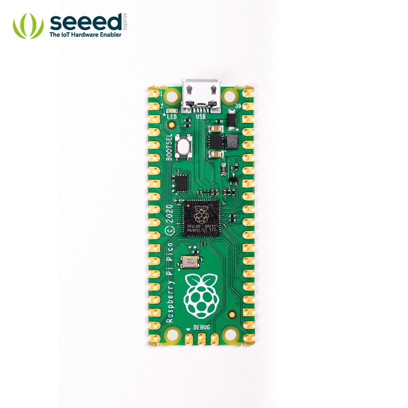 树莓派pico raspberry pi pico 单片机开发板套件双核rp2040芯片 免费