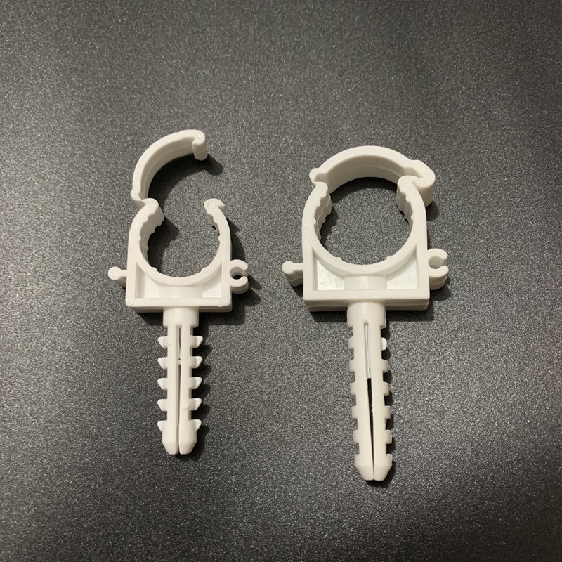 ppr管材配件卡子dn20水管管卡ppr管材pvc塑料u型卡ppr管卡固定器 u型