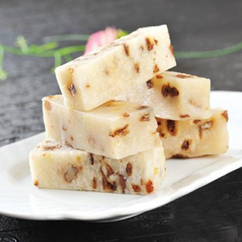 1000g上海特产 糯米崇明糕传统手工农家特色年糕糍粑零食小吃点心