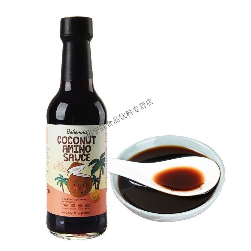 食芳溢glutenfree无麸质无大豆低o敏椰子酱油调味品coconut amino sauce