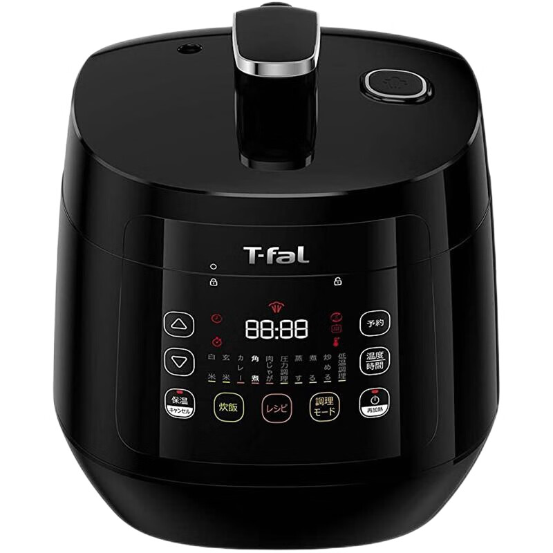 特福(tefal) 【日本直邮】电压力锅 法国制造  内置多种菜谱 多功能