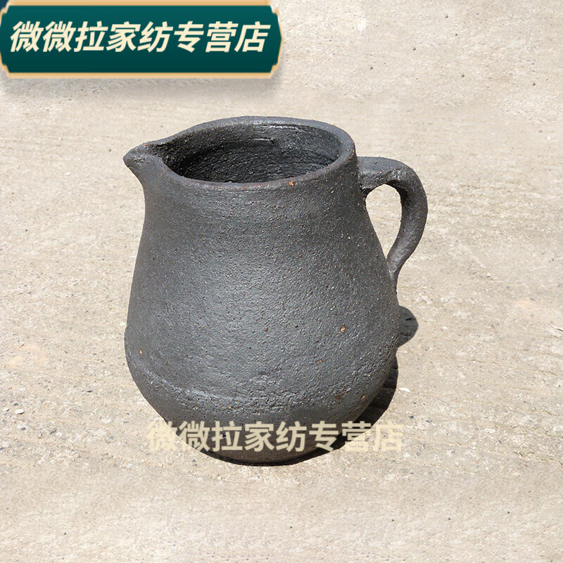 百春寶明火煎藥砂鍋 傳統(tǒng)老式土罐煎藥砂罐煮藥黑砂鍋土沙藥罐子中