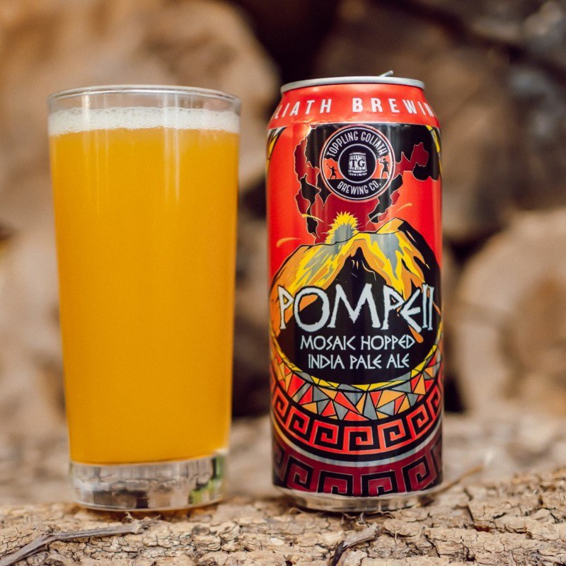 击倒巨人(toppling goliath)【高分尖货】庞贝啤酒 美式ipa 马赛克