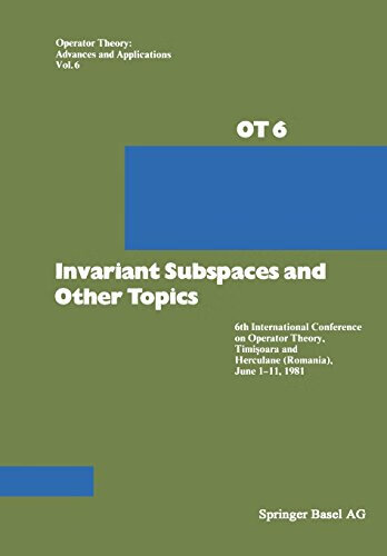 预订 invariant subspaces and other topics