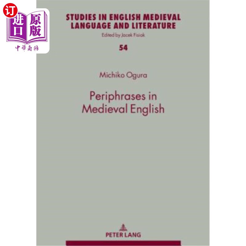 海外直订periphrases in medieval english 中世纪英语的绕口令