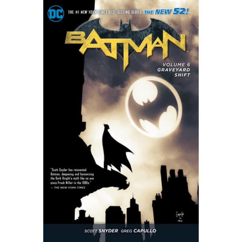 现货 Batman Vol. 6: Graveyard Shift (the New 52)
