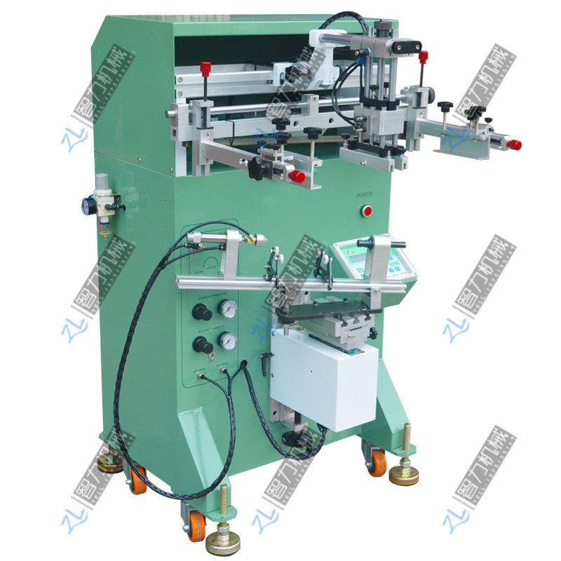 曲面丝印机瓶子奶茶杯杯子笔垃圾桶水桶滚印圆面丝印机奶瓶丝印机 300