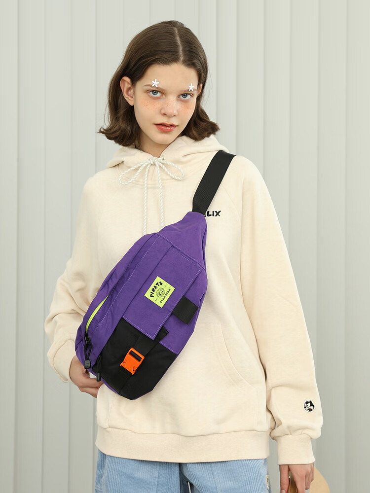 tyakasha【海盗系列】tyakasha塔卡沙斜挎包胸包新款男女上学旅行斜挎