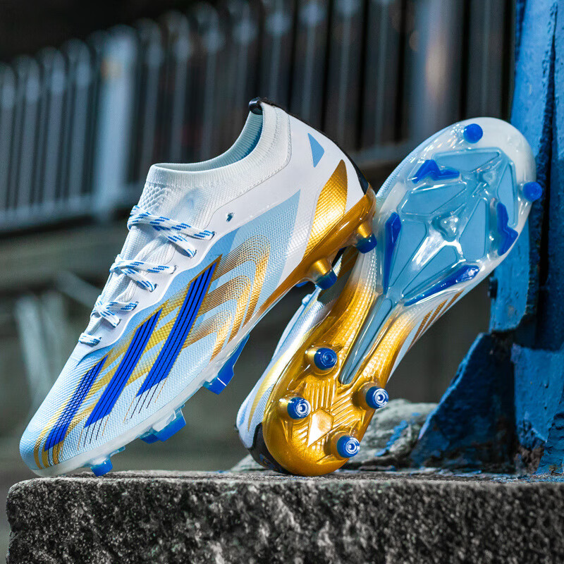 安踏行猎鹰梅西足球鞋男女tf碎钉fg长钉x系列学生中大童比赛训 2405