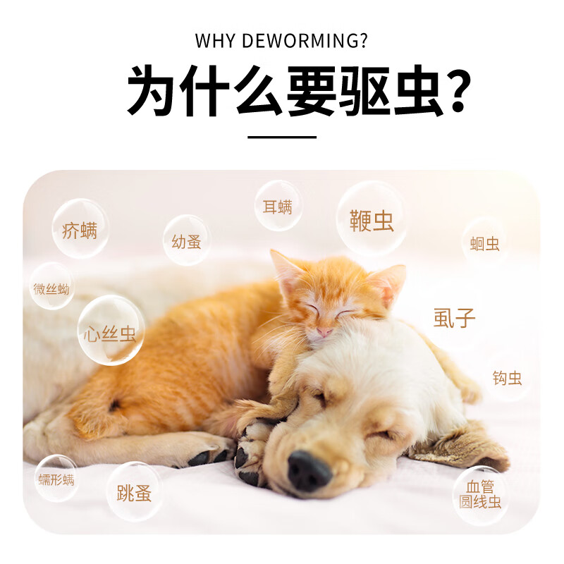 拜耳爱沃克德国驱虫狗狗驱虫药狗体内外驱虫药滴剂防治跳蚤耳螨蛔虫心丝虫体外一体滴剂 犬用1ml三支【4-10kg】