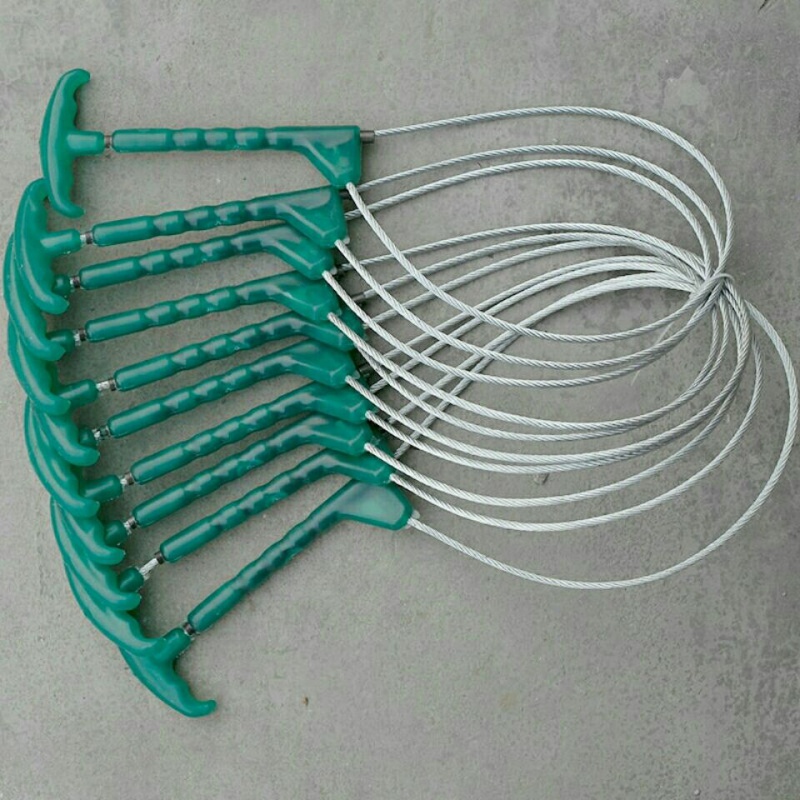 家恒宝兽用套猪器套口器母猪套子养猪器械钢丝绳兽用器械栓猪绳套