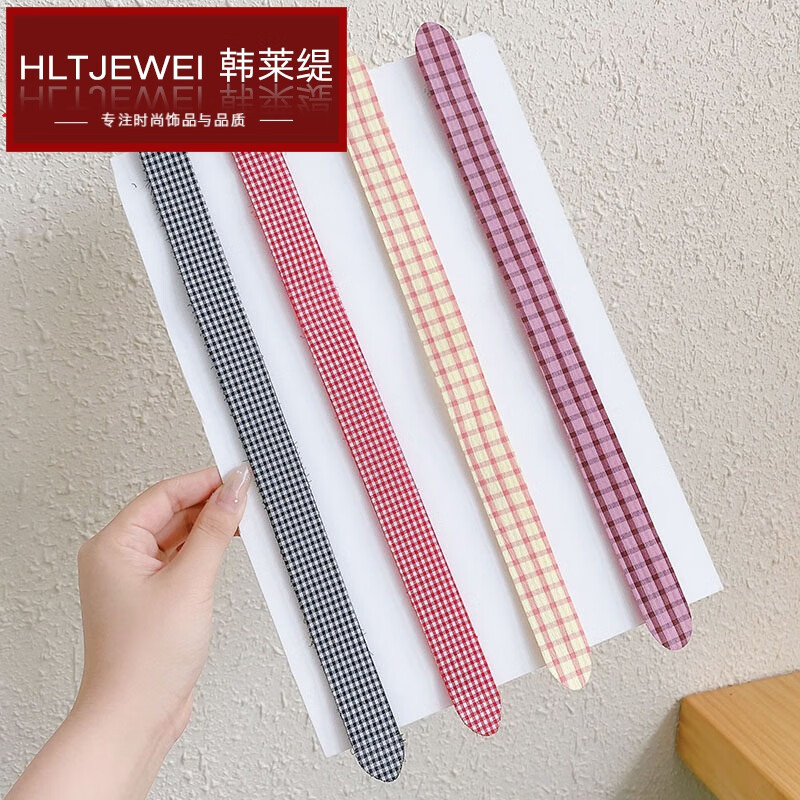 韓萊緹兒童魔術(shù)貼發(fā)箍頭飾女童發(fā)帶劉海貼碎發(fā)貼可愛寶寶發(fā)飾魔 3#超值4根裝GSF-B02-102-3