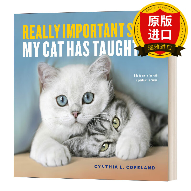 my cat has taught me 猫教会我的那些重要事情 英文版 进口英语原版
