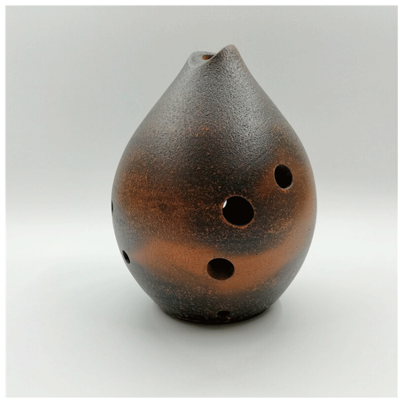 曲漾埙定制埙10孔十孔埙单腔梨形埙西安七星荣华指法埙 刘宽忍吹奏的