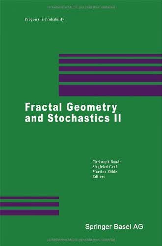 预订 Fractal Geometry and Stochastics II