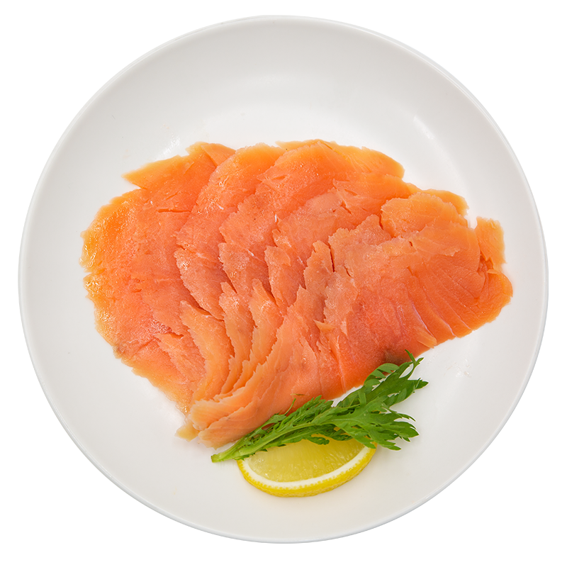 盒成烟熏三文鱼切片价格走势，口感极佳，健康营养|怎么查一款鱼类历史价格