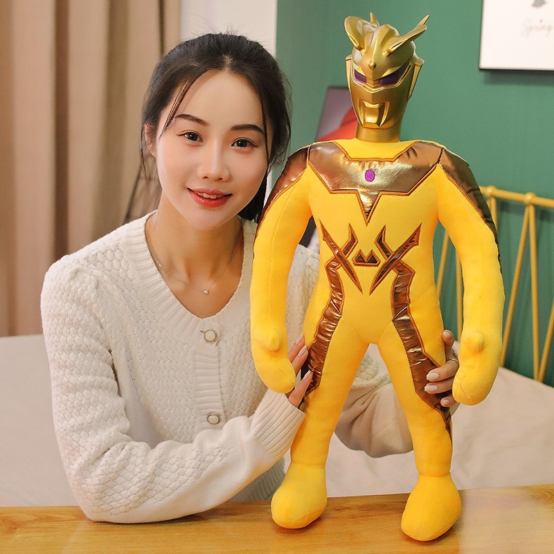 萌糯糯  奥特曼玩偶抖音网红款奥特曼变身儿童公仔男布娃娃礼物男生日