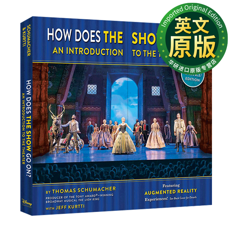 冰雪奇缘舞台剧指南 how does the show go on the frozen 英文原版