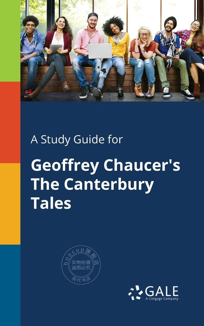 【2周达】【预售 按需印刷】a study guide for geoffrey chaucer s