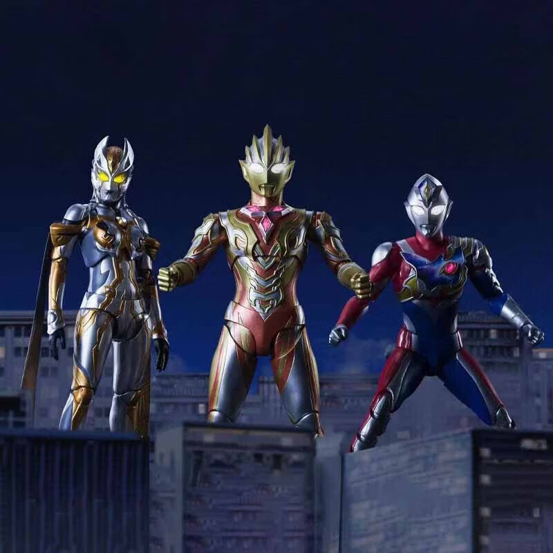 昱钧特利迦奥特曼手办闪耀赛罗诺亚shf德凯泽塔超可动玩具人偶模型act