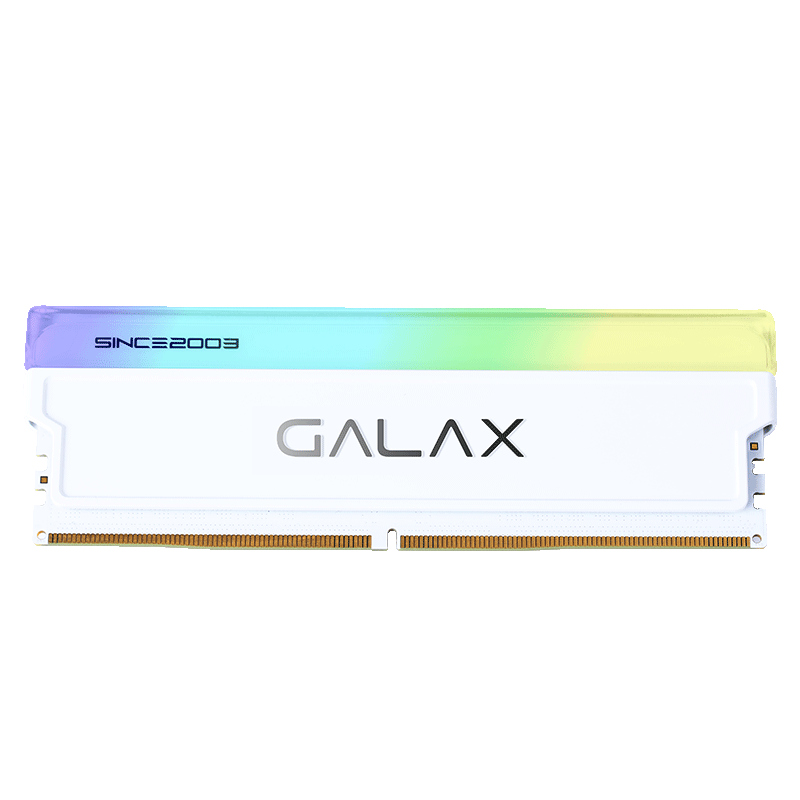 GALAXY 影驰 星曜20周年纪念版 DDR5 7200MHz RGB 台式机内存 灯条 白色 48GB 24GB*2